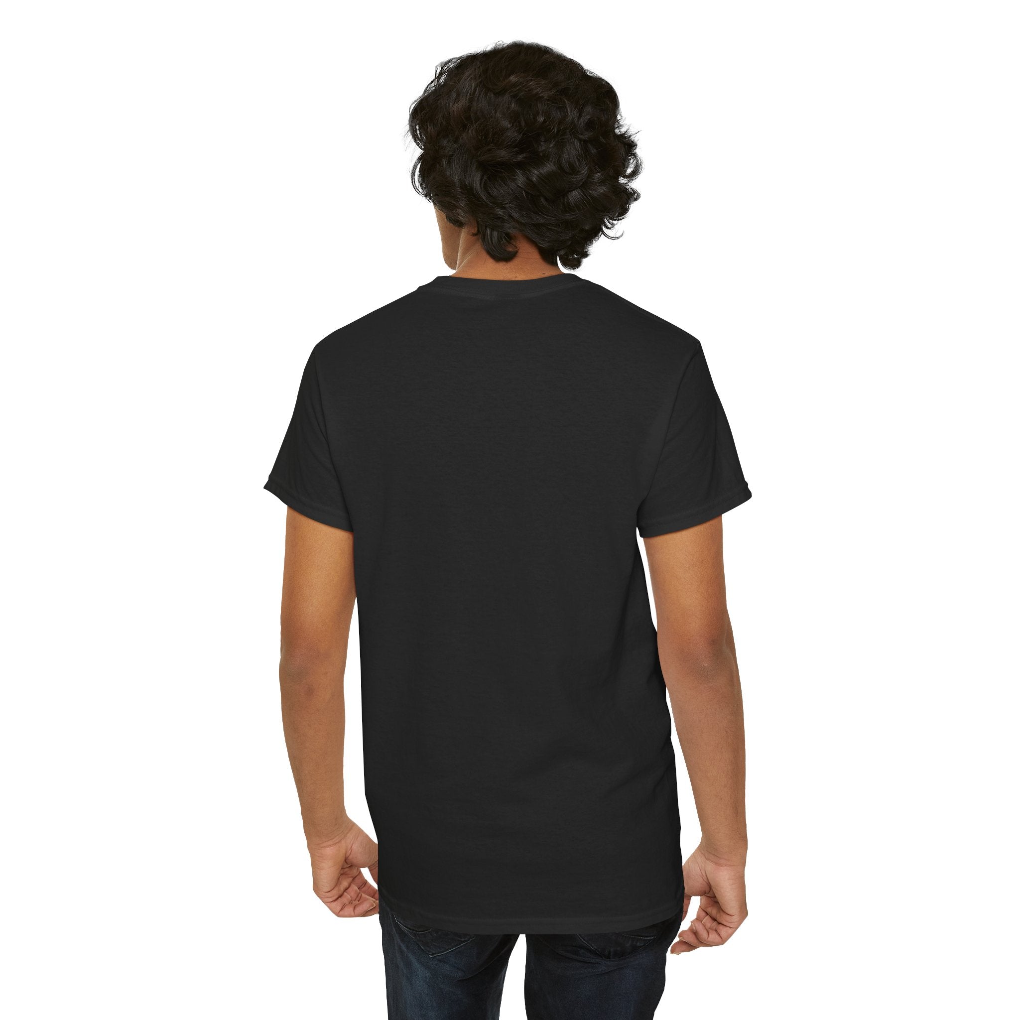 Men's Front Print Heavy Cotton Tee