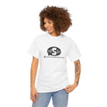 start the conversation front print tee