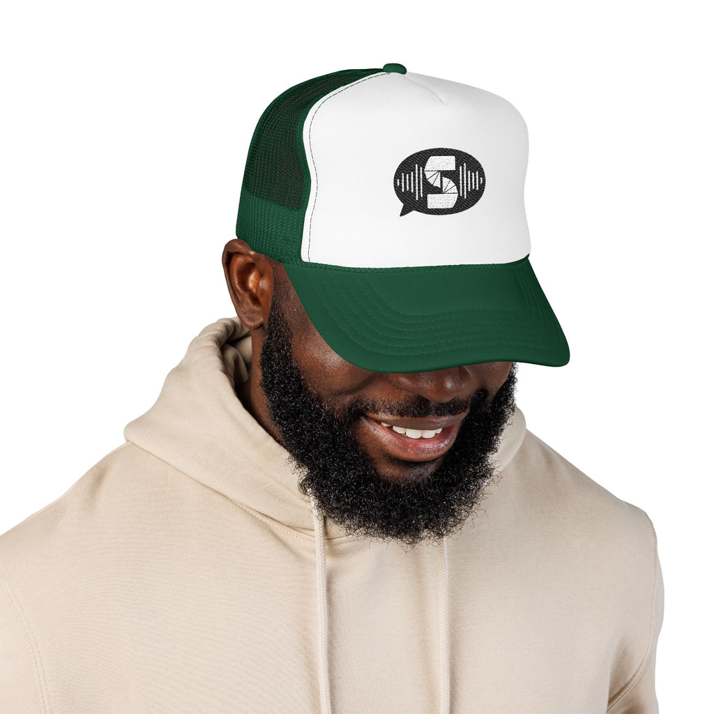 Embroided Logo Foam Trucker Hat
