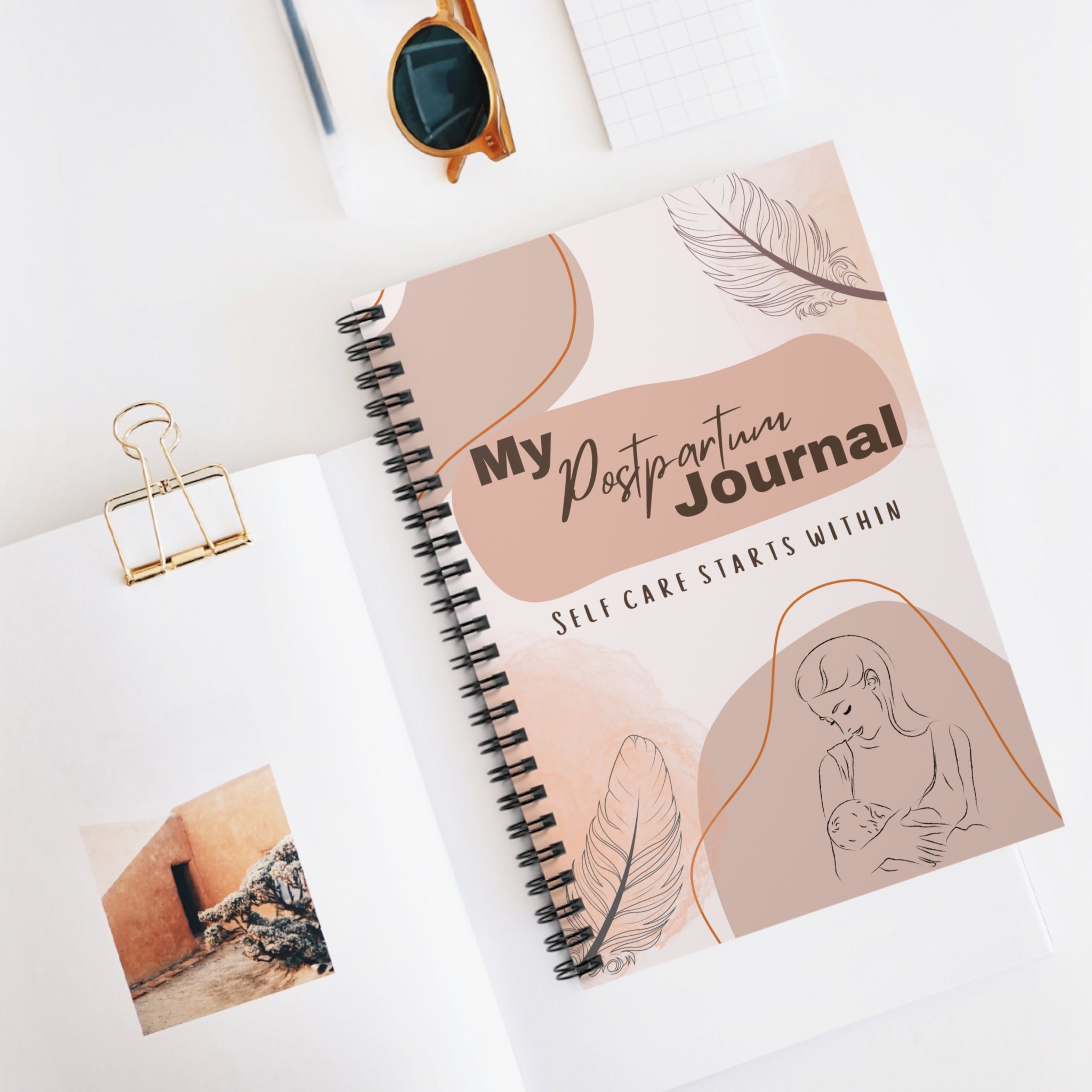 Postpartum Journal - Blank pages