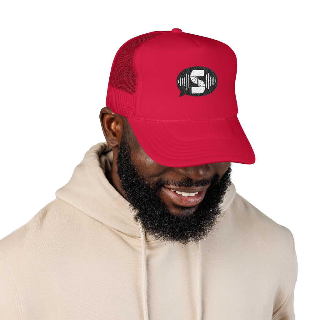 Embroided Logo Foam Trucker Hat