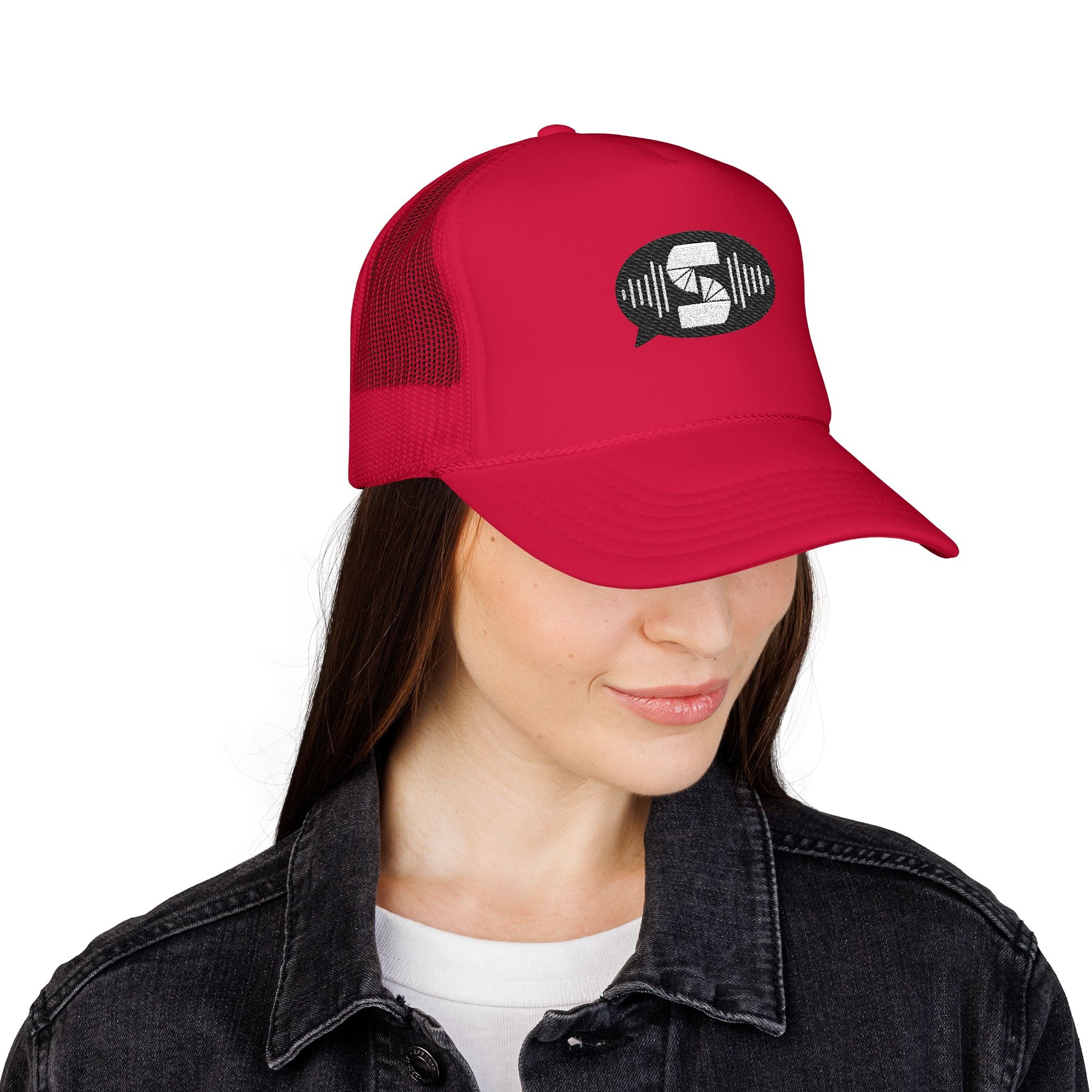 Embroided Logo Foam Trucker Hat