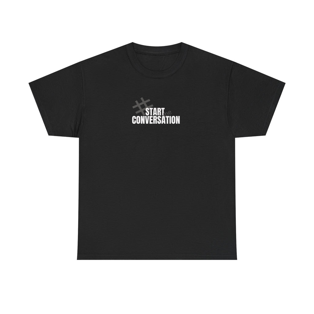 Men's Front Print Heavy Cotton Tee