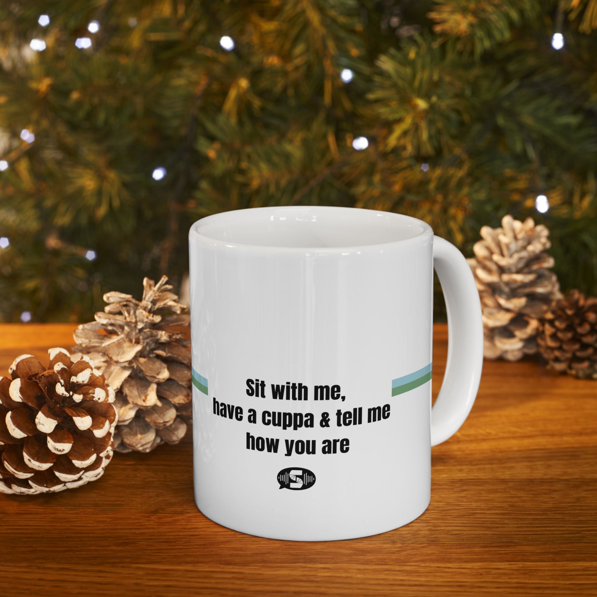 Sit with me Ceramic Mug