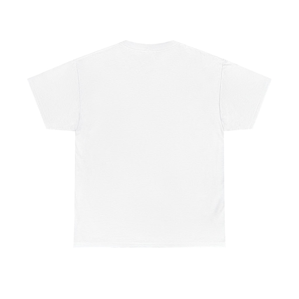 start the conversation front print tee